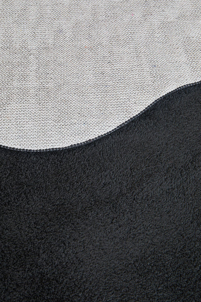 Easy Black Soft Runner Rug