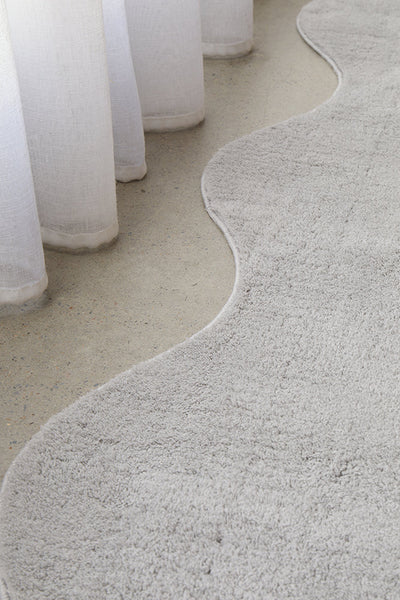 Easy Silver Soft Runner Rug