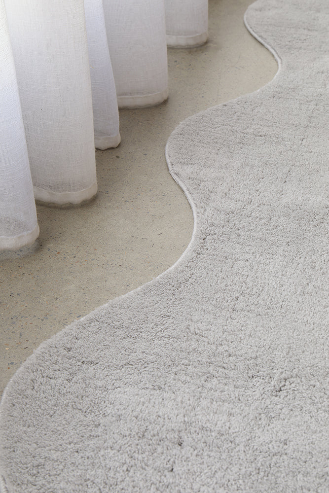 Easy Silver Soft Runner Rug