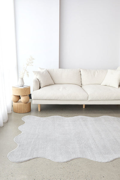 Easy Silver Soft Rug