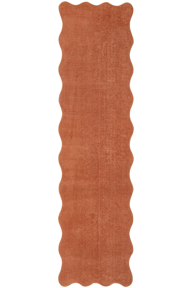 Easy Terracotta Soft Rug