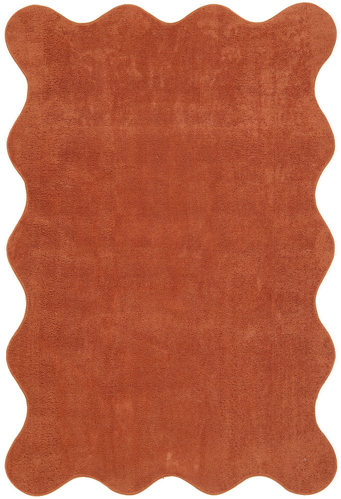 Easy Terracotta Soft Rug