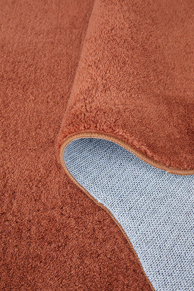 Easy Terracotta Soft Rug