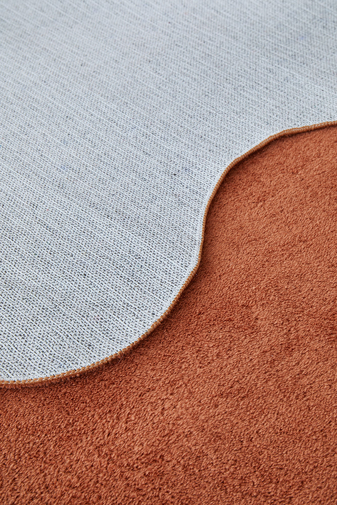 Easy Terracotta Soft Rug