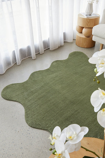 Easy Green Soft Rug, Rugs Online Rugs Sydney Australia, www.rugsonlinerugs.com.au