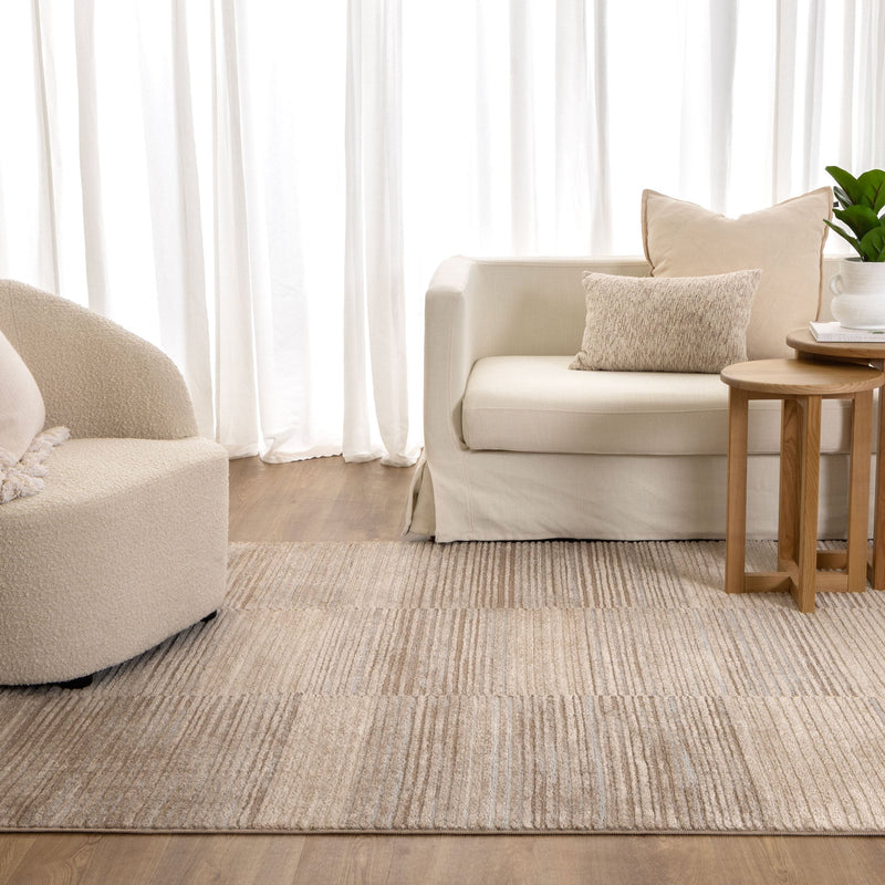 Eliza Lines Brown Grey Rug, Rugs Online Rugs Sydney Australia, www.rugsonlinerugs.com.au