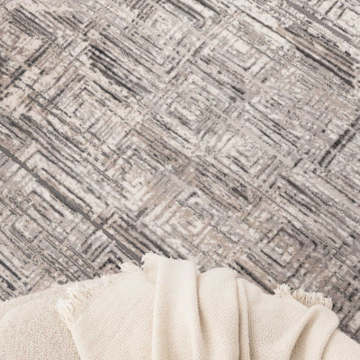 Envy Modern Geo Squares Grey Rug 3, Rugs Online Rugs Sydney Australia, www.rugsonlinerugs.com.au