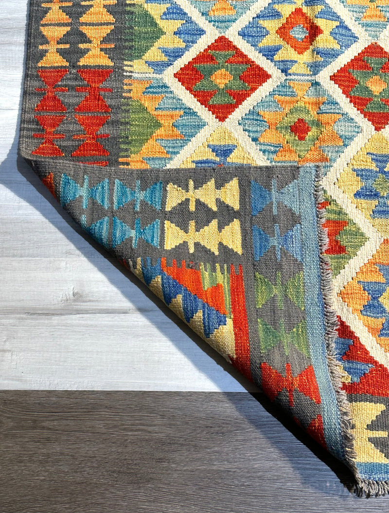 Kilim Chobi Handmade Multi Rug (STK550-1982) 296x209cm