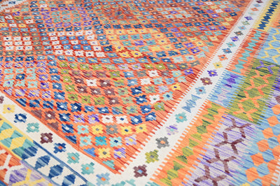 Kilim Chobi Handmade Multi Rug (STK550-1977) 390X300cm, Rugs Online Rugs Sydney Australia, www.rugsonlinerugs.com.au