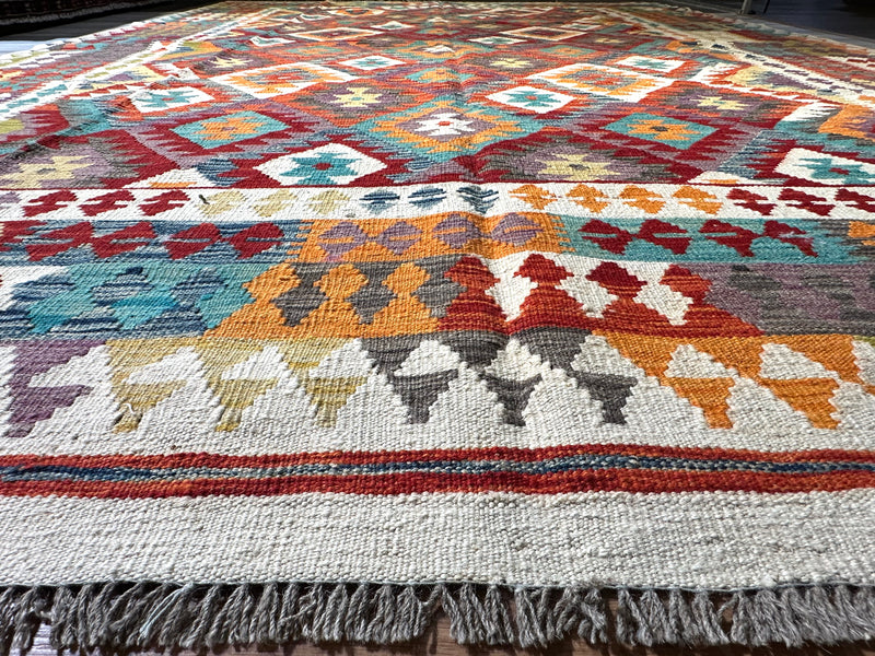 Kilim Chobi Handmade Multi Wool Rug (STK550-2115) 339X255CM
