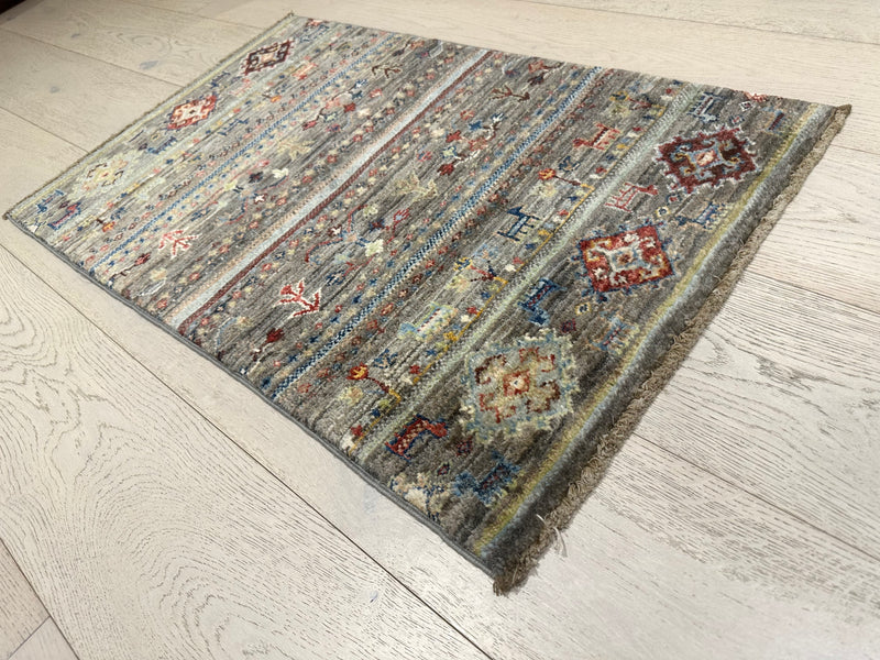 Kazak Khorjin Handmade Vegi Dye Rug (SKT550-1991) 98X58CM