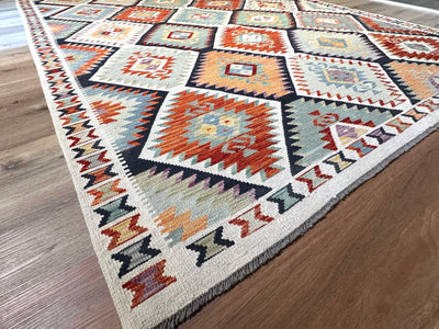 Kilim Chobi Handmade Multi Wool Rug (STK550-2095) 304X211CM