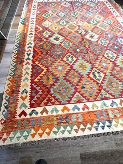 Kilim Chobi Handmade Multi Wool Rug (STK550-2116) 344X260CM