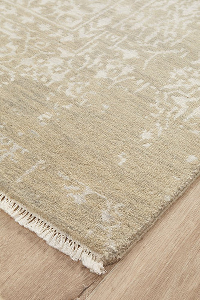 Fine Handmade Indian Designer Modern Natural Grey Wool Rug 347X275CM, Rugs Online Rugs Sydney Australia, www.rugsonlinerugs.com.au
