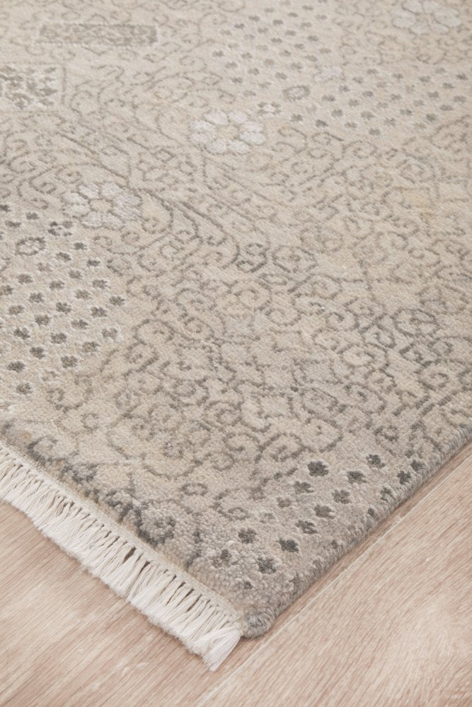 Fine Handmade Indian Natural Wool Rug 382X273CM, Rugs Online Rugs Sydney Australia, www.rugsonlinerugs.com.au