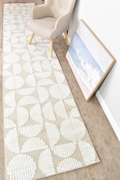 Forum Curves Beige Runner Rug, Rugs Online Rugs Sydney Australia, www.rugsonlinerugs.com.au