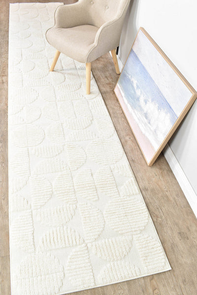 Forum Curves Cream Runner Rug, Rugs Online Rugs Sydney Australia, www.rugsonlinerugs.com.au