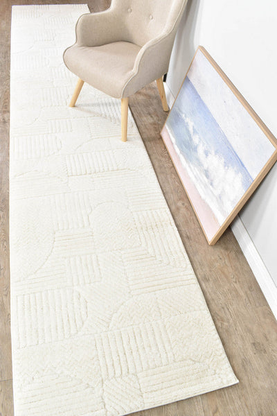 Forum Retro Cream Runner Rug, Rugs Online Rugs Sydney Australia, www.rugsonlinerugs.com.au