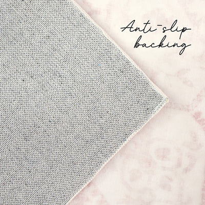 Lucent Rose Quartz Vivid Washable Rug