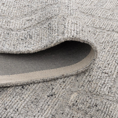 Oxley Pura Grey Modern Wool Rug