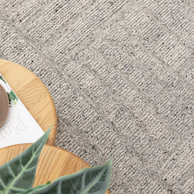 Oxley Pura Grey Modern Wool Rug