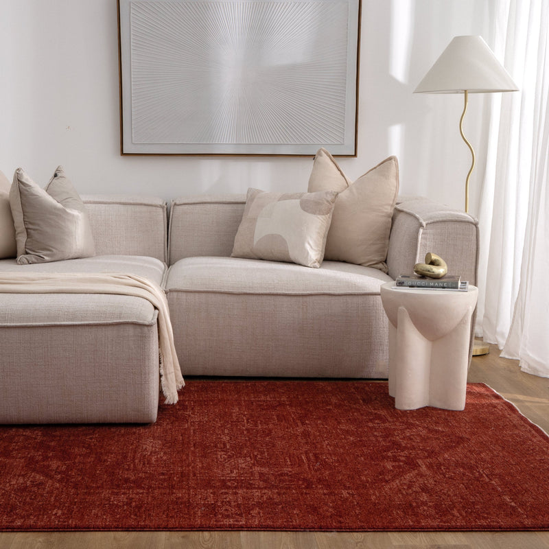 Chobi Essence Medallion Rust Rug