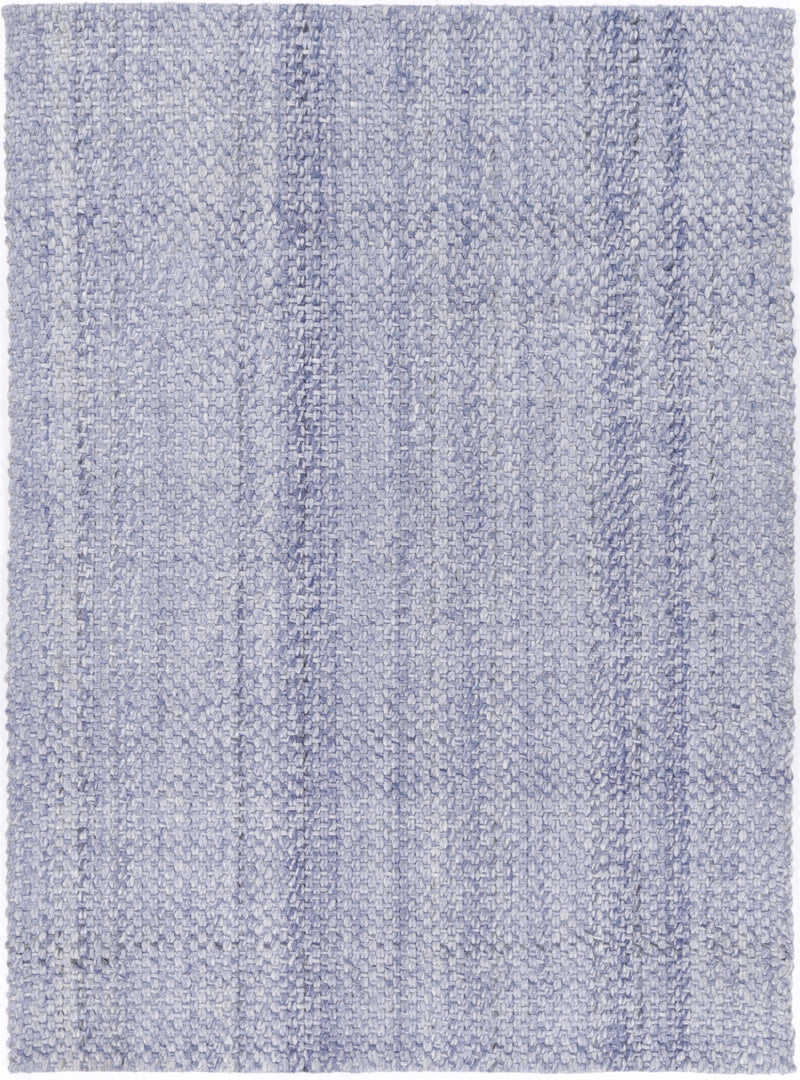 Mynk Chignon Blue Wool Blend Rug