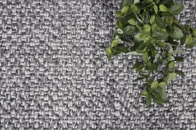 Mynk Chignon Charcoal Wool Blend Rug