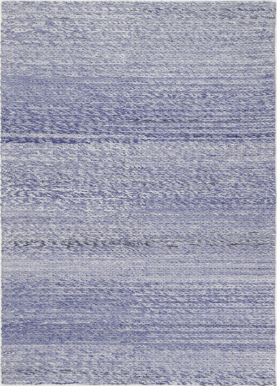 Mynk Cue Blue Wool Blend Rug