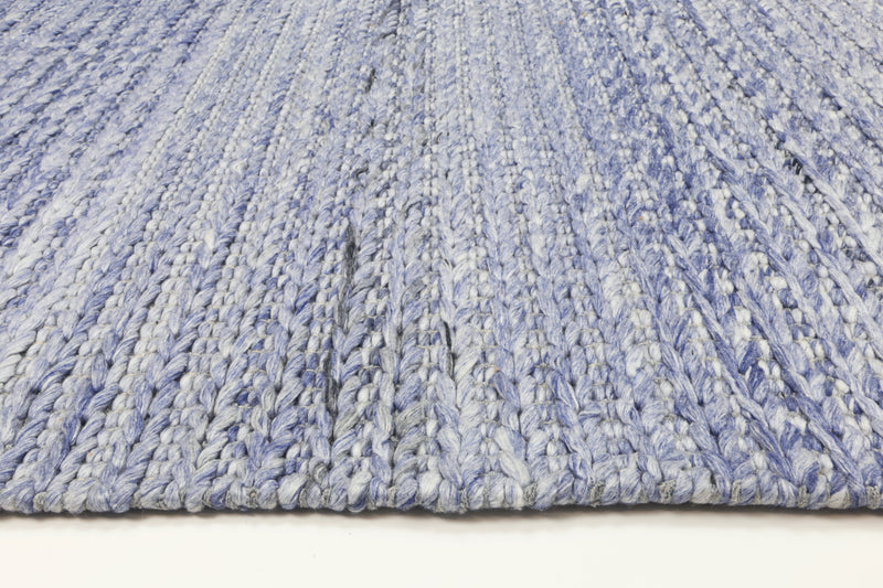 Mynk Cue Blue Wool Blend Rug