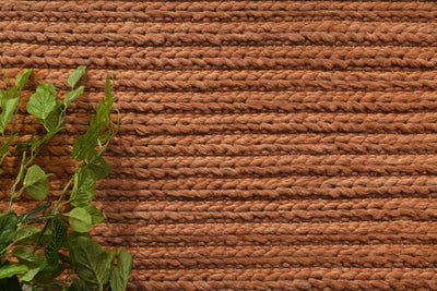 Mynk Cue Copper Wool Blend Rug