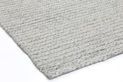 Mynk Cue Grey Wool Blend Rug
