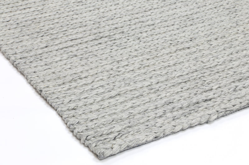 Mynk Cue Grey Wool Blend Rug