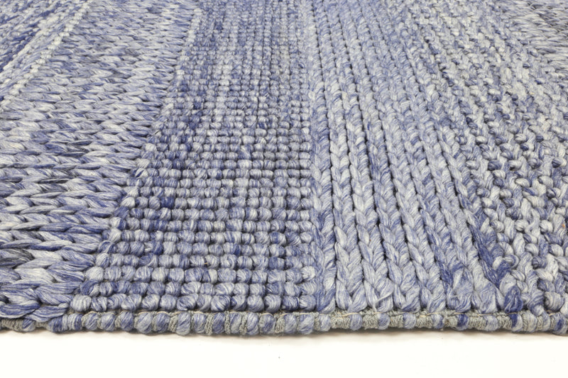 Mynk Grace Blue Wool Blend Rug
