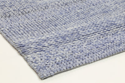 Mynk Grace Blue Wool Blend Rug
