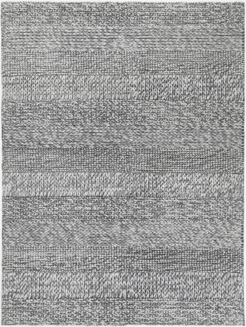 Mynk Grace Charcoal Wool Blend Rug