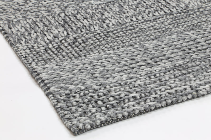 Mynk Grace Charcoal Wool Blend Rug