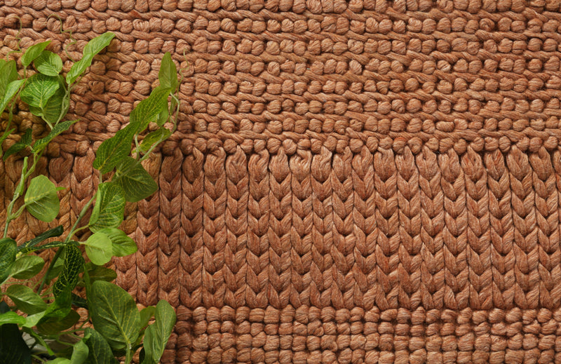 Mynk Grace Copper Wool Blend Rug