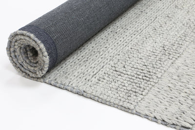 Mynk Grace Grey Wool Blend Rug