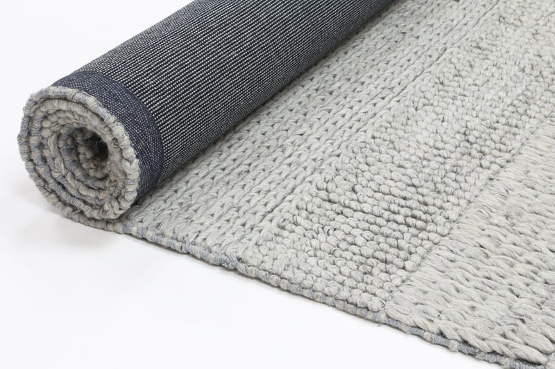 Mynk Grace Grey Wool Blend Rug