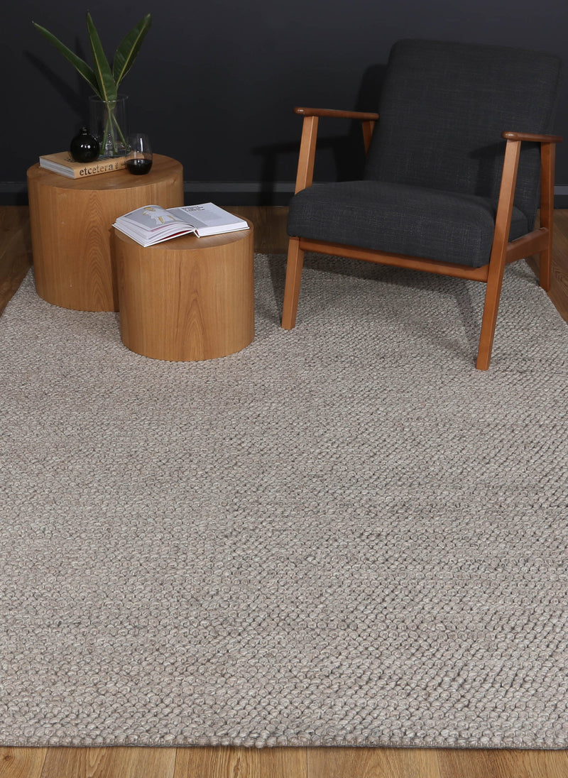 Mynk Loopy Camel Wool Blend Rug