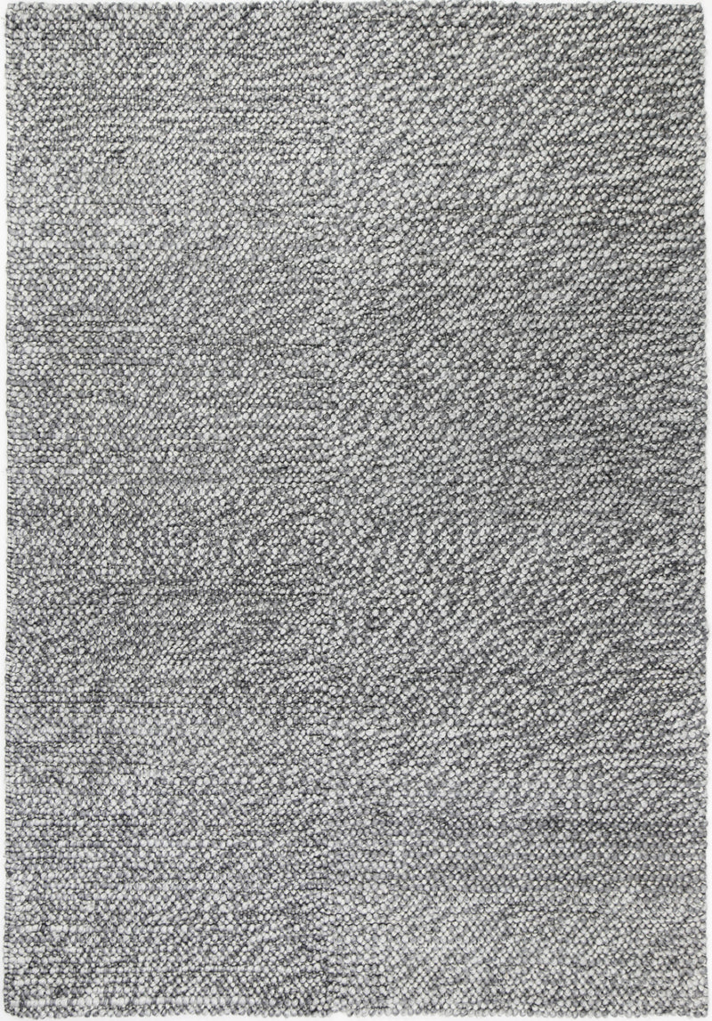 Mynk Loopy Charcoal Wool Blend Rug