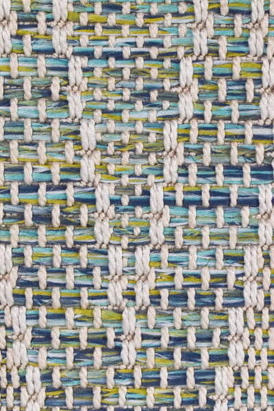 Alfresco Powder Blue Outdoor Indoor Rug