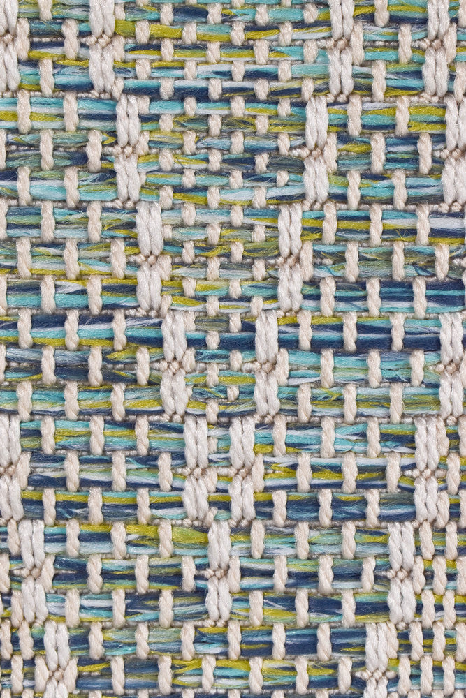 Alfresco Powder Blue Outdoor Indoor Rug