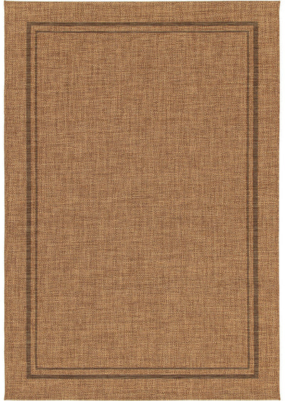 Porch Outdoor Indoor Bordo Brown Rug