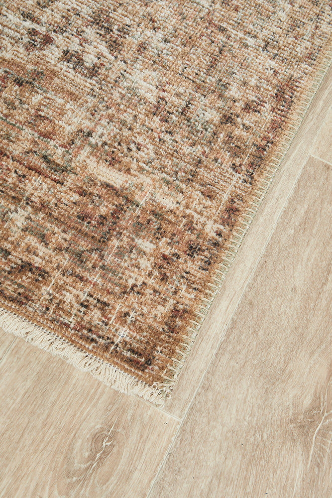Charm Inspired Vintage Nile Bark Runner Rug
