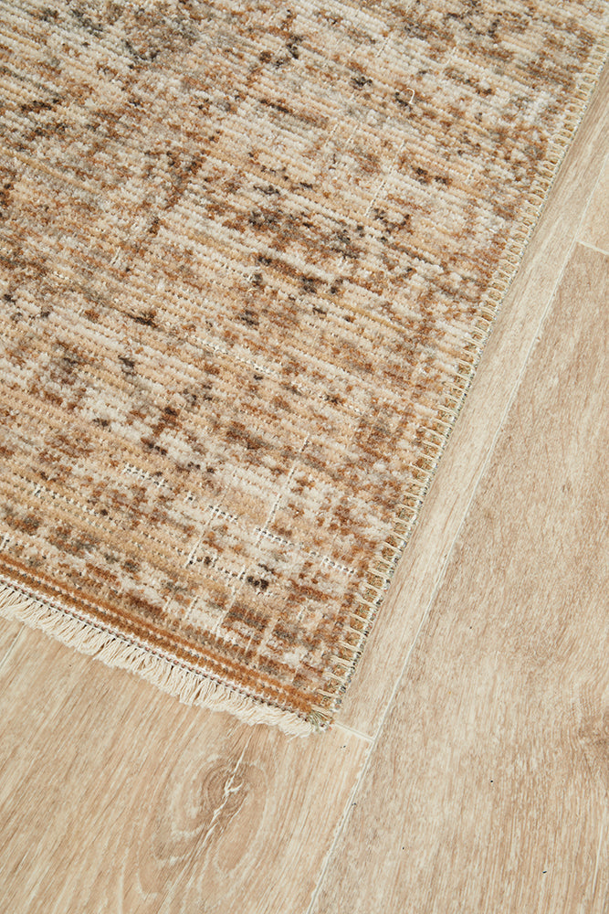 Charm Inspired Vintage Cairo Ivory Runner Rug