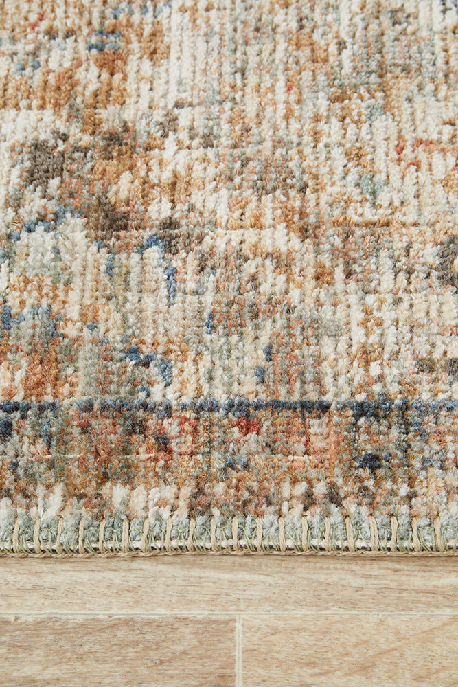 Charm Inspired Vintage Rosetta Grey Runner Rug