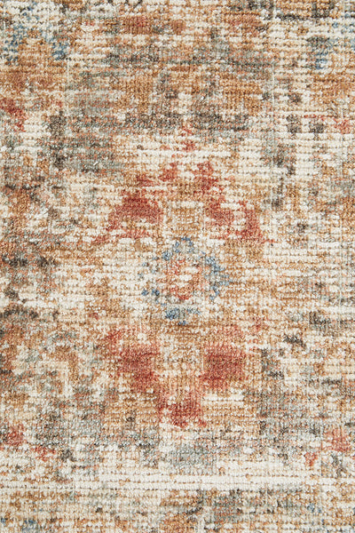Charm Inspired Vintage Rosetta Grey Runner Rug