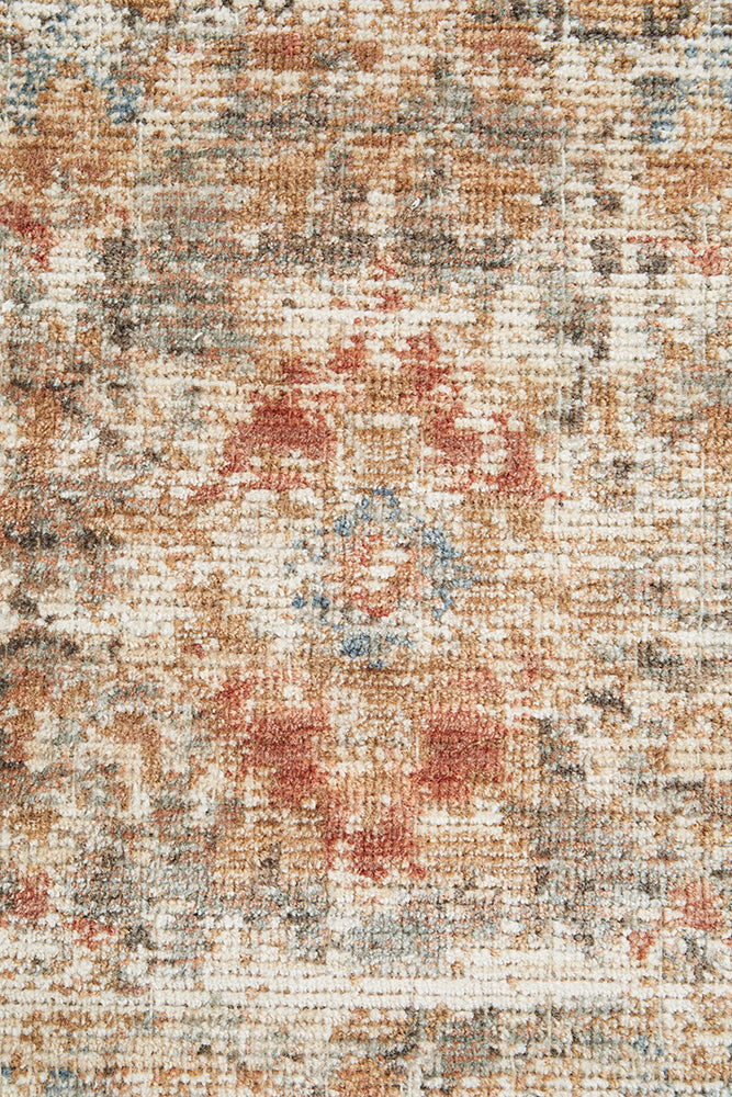 Charm Inspired Vintage Rosetta Grey Runner Rug